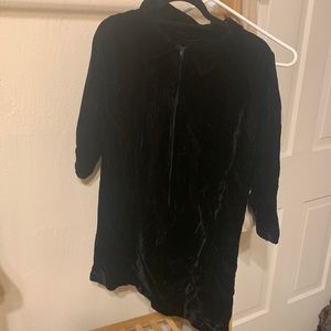 Adorable VINTAGE zip up mini dress